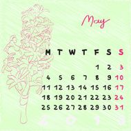 May 2015 flowers