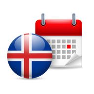 Icon of National Day in Iceland