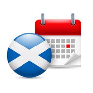 Icon of National Day in Scotland
