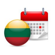 Icon of National Day in Lithuania