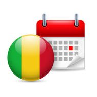 Icon of National Day in Mali