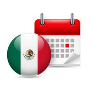 Icon of National Day in Mexico