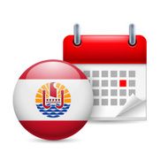 Icon of National Day in French Polynesia