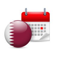 Icon of National Day in Qatar
