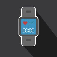 Vector of Smartwatch new technology