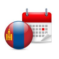 Icon of National Day in Mongolia