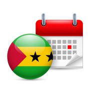 Icon of National Day in Sao Tome and Principe
