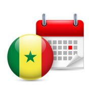 Icon of National Day in Senegal