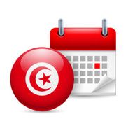 Icon of National Day in Tunisia