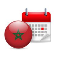 Icon of National Day in Morocco