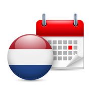 Icon of National Day in Netherlands