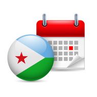 Icon of National Day in Djibouti