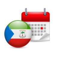 Icon of National Day in Equatorial Guinea