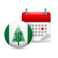 Icon of National Day on Norfolk Island