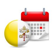 Icon of National Day in Vatican City