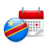 Icon of National Day in Democratic Republic the Congo