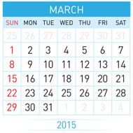 Monthly calendar N4