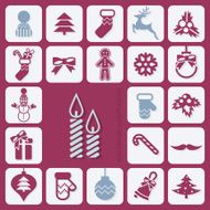 Christmas icons set N21