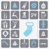 Christmas icons set N22