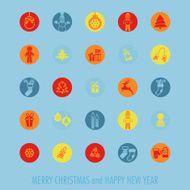 Christmas icons set N28