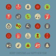 Christmas icons set N29