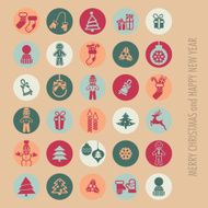 Christmas icons set N31