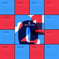 New Year Calendar 2015
