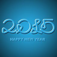 Happy new year 2015 greeting card N3