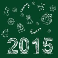 Happy 2015 New Year N5