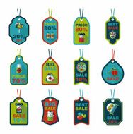 Chinese New Year tag flat banner background set eps10 N38