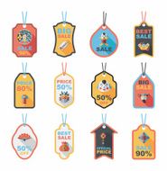 Chinese New Year tag flat banner background set eps10 N44