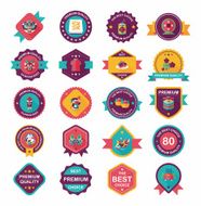 Chinese New Year poster flat banner design background set N70