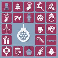 Christmas icons set N41