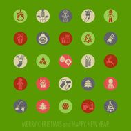 Christmas icons set N43