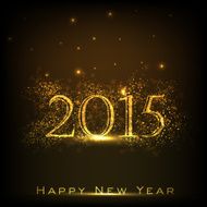 Happy new year 2015 greeting card N6