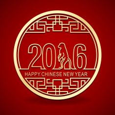 Happy Chinese new year monkey N2