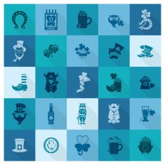 Saint Patricks Day Icon Set N9