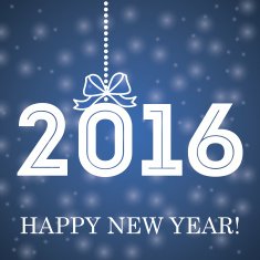 Happy new year colorful card N2
