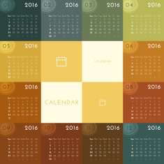 Calendar 2016 N35