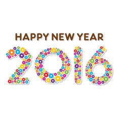 happy new year 2016 design N3
