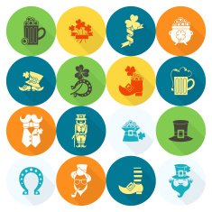 Saint Patricks Day Icon Set N19