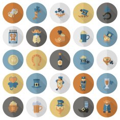 Saint Patricks Day Icon Set N35