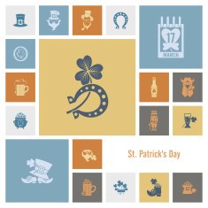 Saint Patricks Day Icon Set N37