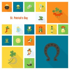 Saint Patricks Day Icon Set N38