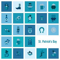 Saint Patricks Day Icon Set N40