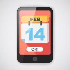 Flat Icon Illustration Shadow Vector February Valentine R N5