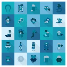 Saint Patricks Day Icon Set N47