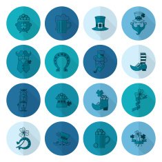 Saint Patricks Day Icon Set N48
