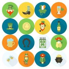 Saint Patricks Day Icon Set N53
