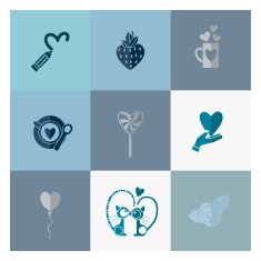 Happy Valentines Day Icons N13